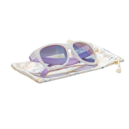 Miniaturka artykułu - #1 Babiators Okulary przeciwsłoneczne Navigator Irridescent Orchid Opal Gradient Lenses 0-2 lata O-NAV012-S