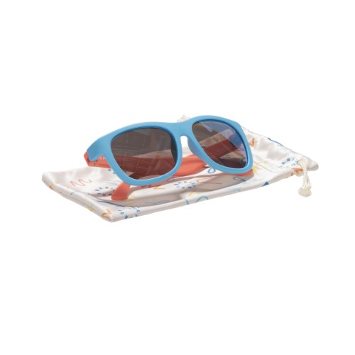 Miniaturka artykułu - #0 BABIATORS Okulary przeciwsłoneczne NAVIGATOR SUNRISE SURF TURQUOISE MIRRORED LENSES 0-2 lata O-NAV011-S