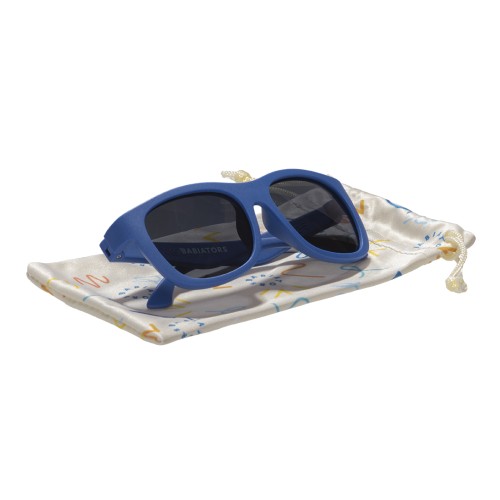 Miniaturka artykułu - #1 Babiators Okulary przeciwsłoneczne NAVIGATOR GOOD AS BLUE SMOKE LENSES 0-2 lata 0-NAV-003-S