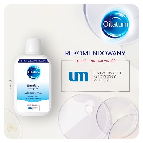 Zdjęcie produktu - 2 OILATUM Formuła Zaawansowana Emulsja do kąpieli, 250ml