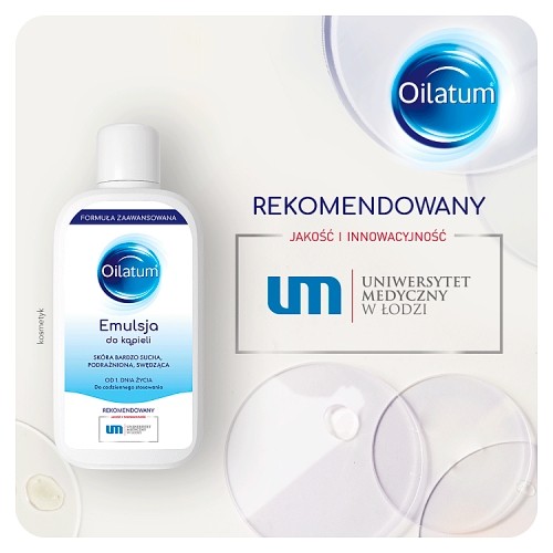 Zdjęcie produktu - 3 OILATUM Formuła Zaawansowana Emulsja do kąpieli, 400ml