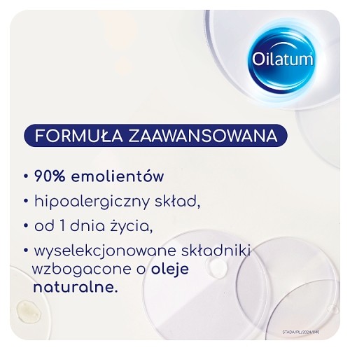 Zdjęcie produktu - 4 OILATUM Formuła Zaawansowana Emulsja do kąpieli, 400ml