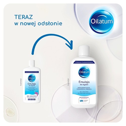 Zdjęcie produktu - 6 OILATUM Formuła Zaawansowana Emulsja do kąpieli, 400ml