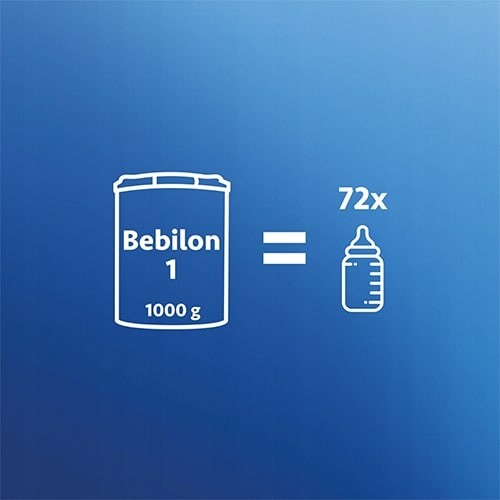 Miniaturka artykułu - #1 Zestaw 2x Bebilon Advance Pronutra 1 Mleko początkowe od urodzenia, 1000g