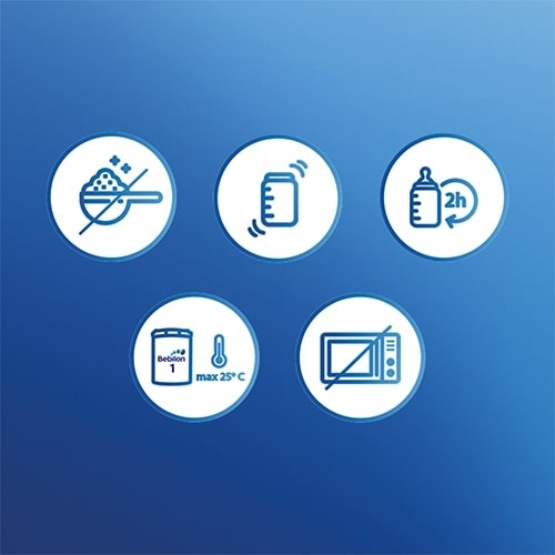 Zdjęcie produktu - 3 Zestaw 2x Bebilon Advance Pronutra 1 Mleko początkowe od urodzenia, 1000g
