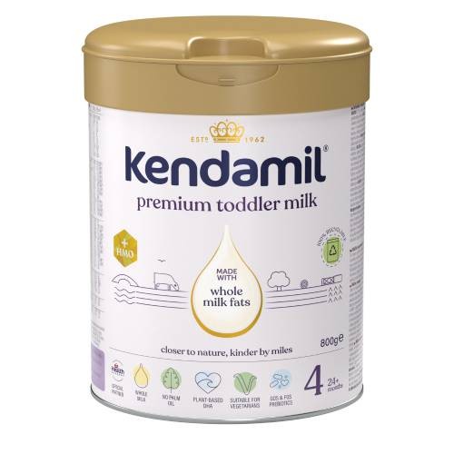 Miniaturka artykułu - #0 Kendamil Premium 4 Produkt w proszku na bazie białka krowiego, 800g