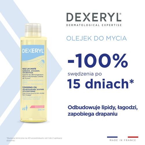 Miniaturka artykułu - #0 Dexeryl Olejek pod prysznic, 200ml