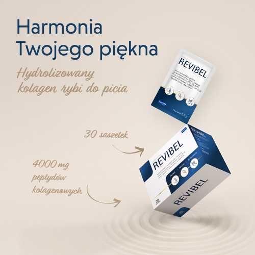Miniaturka artykułu - #0 REVIBEL hydrolizowany kolagen rybi, 30sasz.
