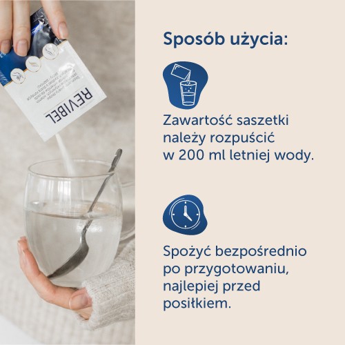 Zdjęcie produktu - 3 REVIBEL hydrolizowany kolagen rybi, 30sasz.