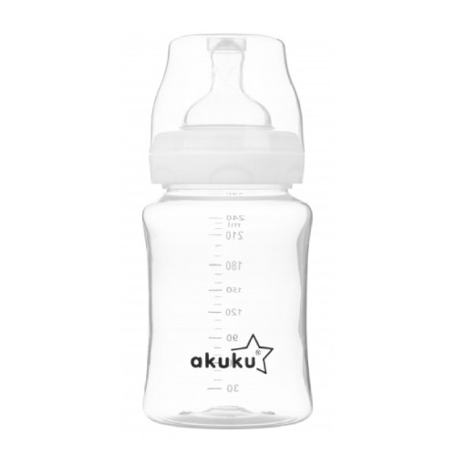 Miniaturka artykułu - #0 AKUKU Butelka Szerokootworowa, 240ml
