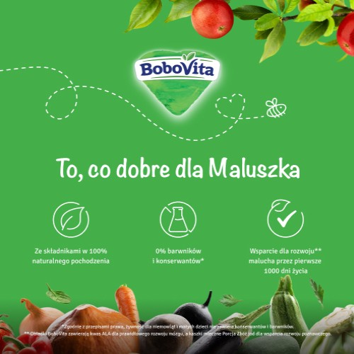 Miniaturka artykułu - #1 BoboVita Gulasz drobiowy z pieczarkami po 15 miesiącu, 250 g