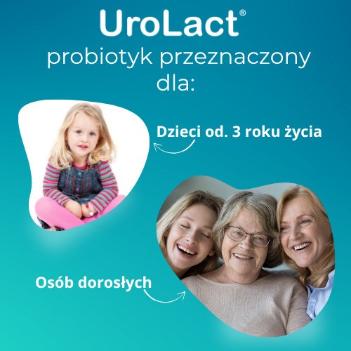 #2 – UroLact doustny Probiotyk Urologiczny 400mg, 10 kaps.