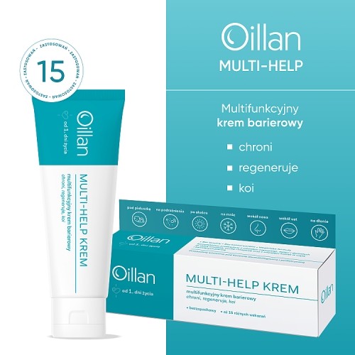 Miniaturka artykułu - #0 OILLAN Multi-Help Multifunkcyjny krem barierowy, 50ml