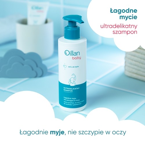 Miniaturka artykułu - #1 OILLAN Baby Ultradelikatny szampon, 200ml