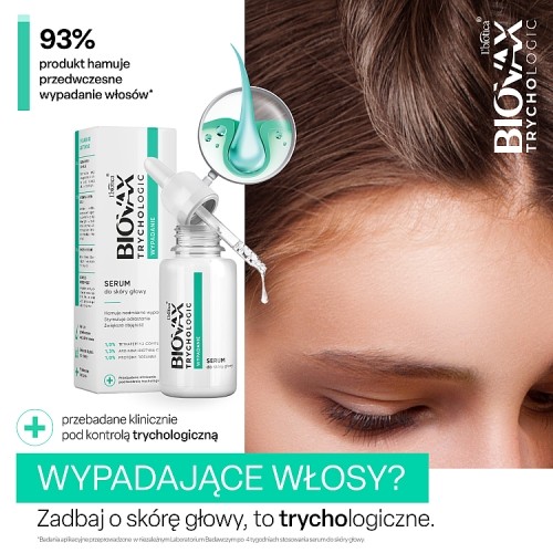 Miniaturka artykułu - #0 BIOVAX Trychologic Wypadanie Serum do sk&oacute;ry głowy, 50ml