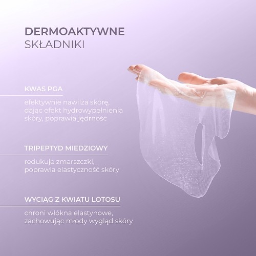 Zdjęcie produktu - 2 L'BIOTICA PHF + PEPTYDY Nawilżenie & Ujędrnienie Hydrożelowa Maska do twarzy 1 szt