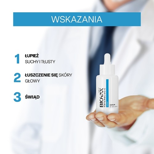 Miniaturka artykułu - #1 BIOVAX Trychologic Łupież Serum do sk&oacute;ry głowy, 50ml