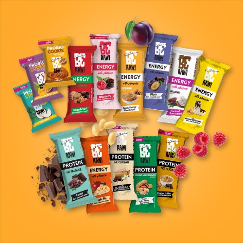 Zdjęcie produktu - 5 BeRAW Energy Peanut Butter Baton o smaku masła orzechowego, 40g