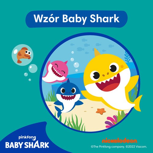 Zdjęcie produktu - 4 Pampers Splashers 3-4 (6-11 kg) jednorazowe pieluszki do pływania Baby Shark, 12szt.