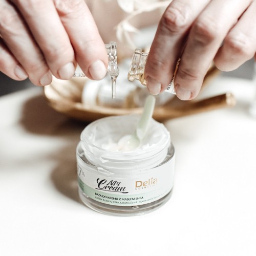 Zdjęcie produktu - 0 DELIA MyCream ULTRA-SOFT Baza do kremu z masłem shea, 50ml