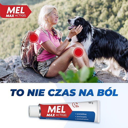 Miniaturka artykułu - #0 MEL Max Actigel 20mg/g żel, 180g