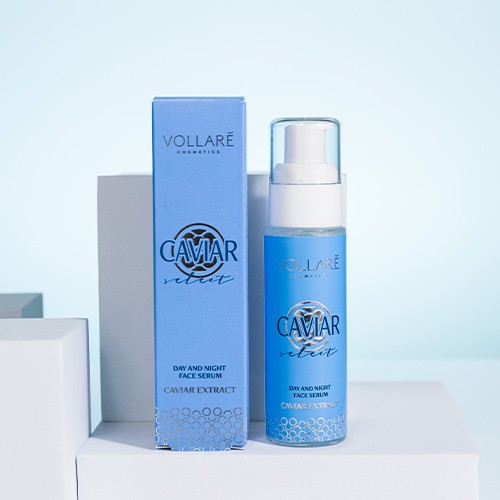 Miniaturka artykułu - #1 VOLLARE Caviar Odżywcze serum do twarzy, 30ml
