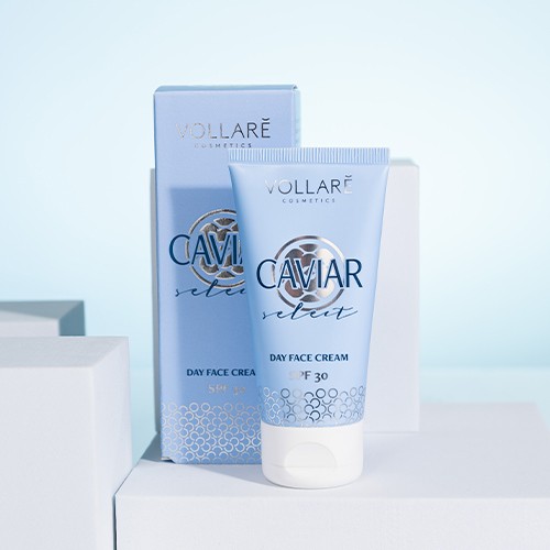 Miniaturka artykułu - #1 VOLLARE Day Face Krem do twarzy na dzień SPF 30 Caviar, 50ml