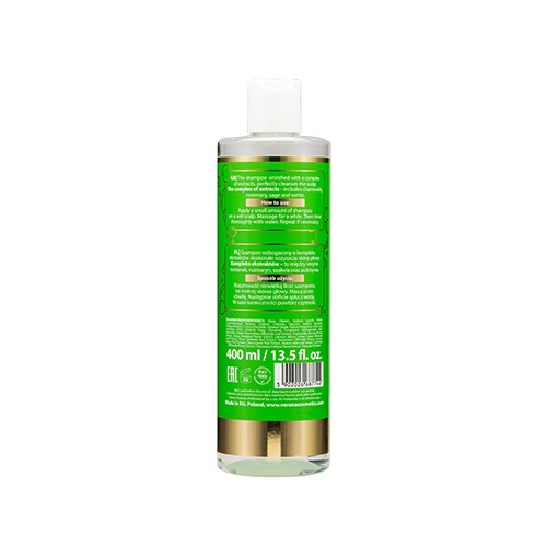 Miniaturka artykułu - #0 VOLLARE Hair Shampoo Cleansing oczyszczający szampon do włos&oacute;w, 400ml