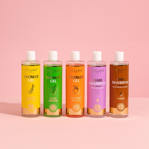 Miniaturka artykułu - #0 VOLLARE Summer Peach Żel pod prysznic, 400ml