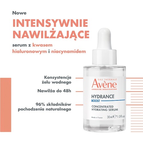 Miniaturka artykułu - #0 AVENE HYDRANCE Skoncentrowane serum nawilżające, 30ml