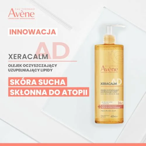 #0 – AVENE XERACALM A.D Uzupełniający lipidy olejek oczyszczający, 400ml