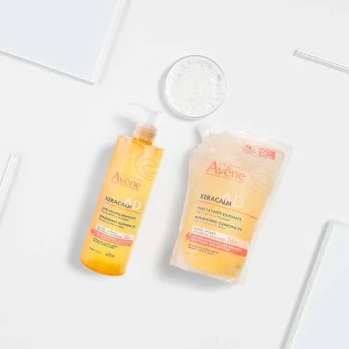 #5 – AVENE XERACALM A.D Uzupełniający lipidy olejek oczyszczający, 400ml