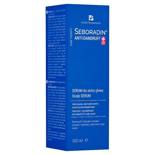 Miniaturka artykułu - #1 SEBORADIN Anti-dandruff Serum przeciwłupieżowe do sk&oacute;ry głowy, 100ml