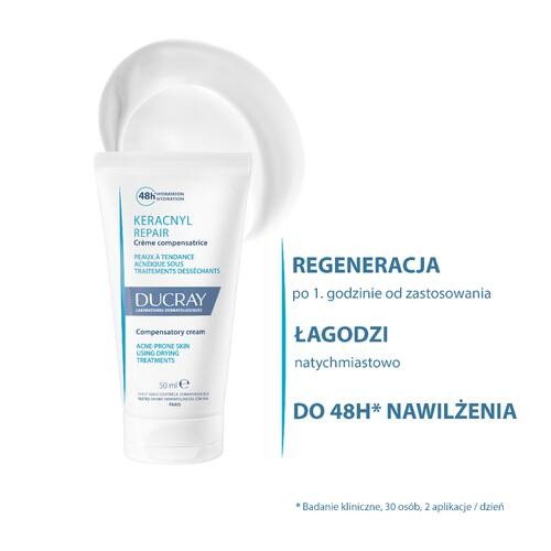 Miniaturka artykułu - #1 DUCRAY Keracnyl Repair Krem odbudowujący, 50ml