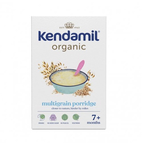 Miniaturka artykułu - #0 Kendamil BIO Bezmleczna kaszka wielozbożowa, 150g