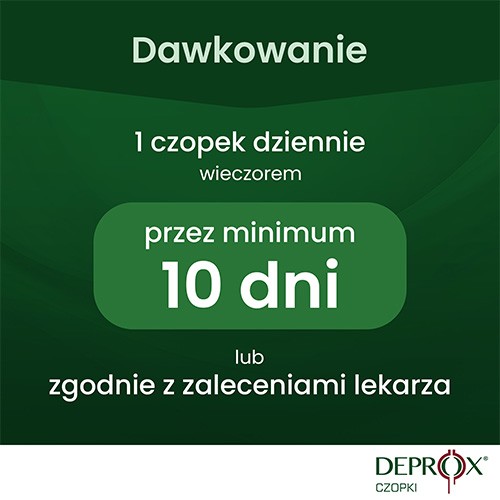 Zdjęcie produktu - 4 DEPROX czopki na zapalenie prostaty, 10 sztuk