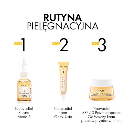 Zdjęcie produktu - 4 VICHY NEOVADIOL Postmenopauza Odżywczy krem na dzień przeciw przebarwieniom SPF50, 50ml