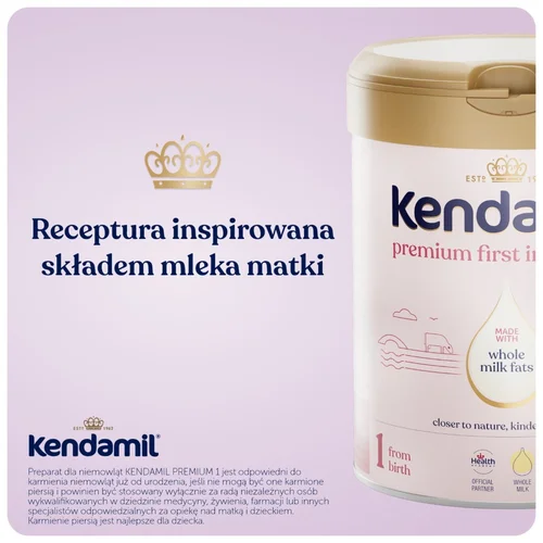 #1 – Kendamil Premium 1 Mleko początkowe, 800g