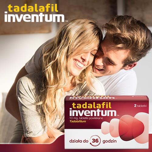 Miniaturka artykułu - #0 Tadalafil inventum 10mg, 2 tabletki powlekane