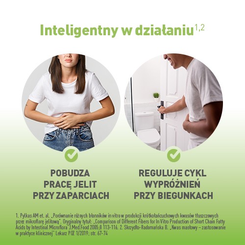 Zdjęcie produktu - 2 FIBEgastrin - Rozpuszczalny błonnik prebiotyczny, 15 saszetek