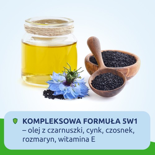 Zdjęcie produktu - 1 Iskial Immuno + Czosnek, 60kaps.