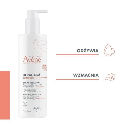 Miniaturka artykułu - #0 AVENE Xeracalm Nutrition Balsam nawilżający, 400ml