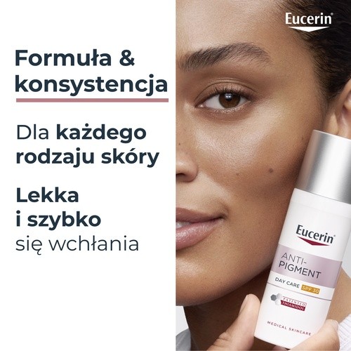 Zdjęcie produktu - 6 Eucerin Anti-Pigment Krem na dzień przeciw przebarwieniom SPF30, 50 ml
