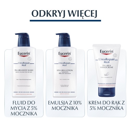 Zdjęcie produktu - 4 Eucerin UreaRepair Plus Krem do st&oacute;p 10% mocznika, 100 ml