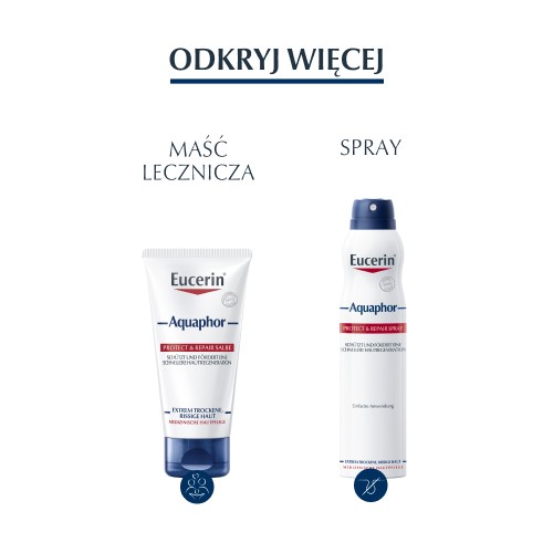 Zdjęcie produktu - 4 Eucerin Aquaphor Maść w sprayu regenerująca, 250 ml
