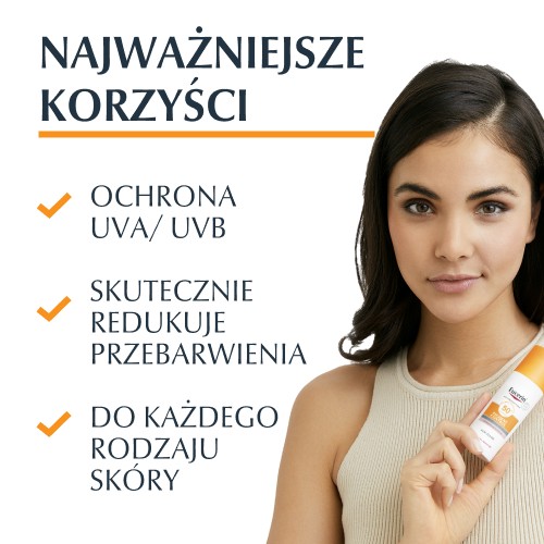 Miniaturka artykułu - #0 Eucerin Pigment Control SPF50+ Fluid ochronny przeciw przebarwieniom, 50 ml