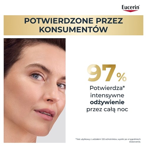 Miniaturka artykułu - #1 Eucerin Hyaluron-Filler + Elasticity Krem do twarzy na noc, 50 ml