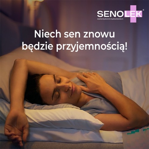 Zdjęcie produktu - 4 Senolek 50 mg Lek na bezsenność, 8 kapsułek