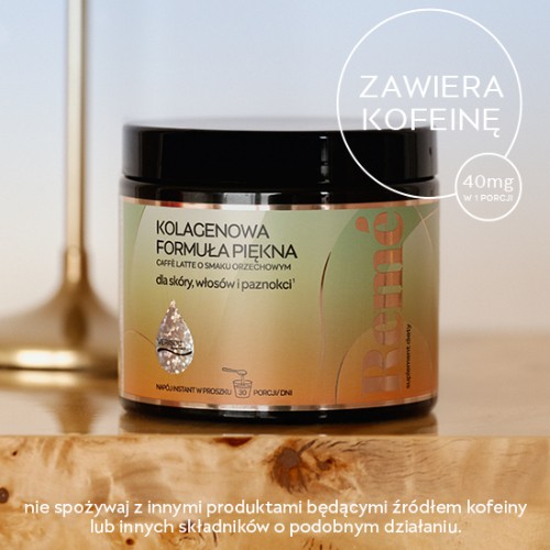 Zdjęcie produktu - 3 REME Kolagenowa Formuła Piękna Caffe Latte o smaku orzechowym, 150g