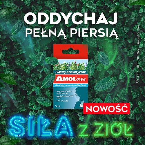 Miniaturka artykułu - #1 AMOLowe Plastry aromatyczne, 5 szt.